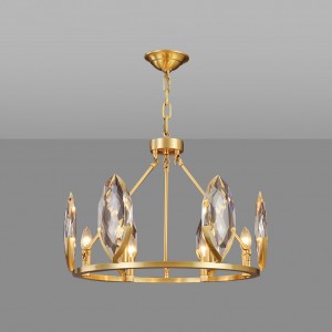 Ritz - Hackle Glass Chandelier